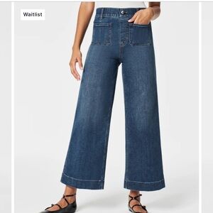 SPANXshape™ EveryWear
Cropped Wide Leg Jeans with Patch Pockets